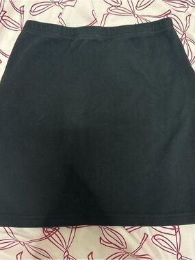 SHEIN Black Mini A-Line Skirt